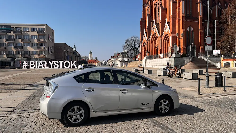 taxi białystok w centrum miasta